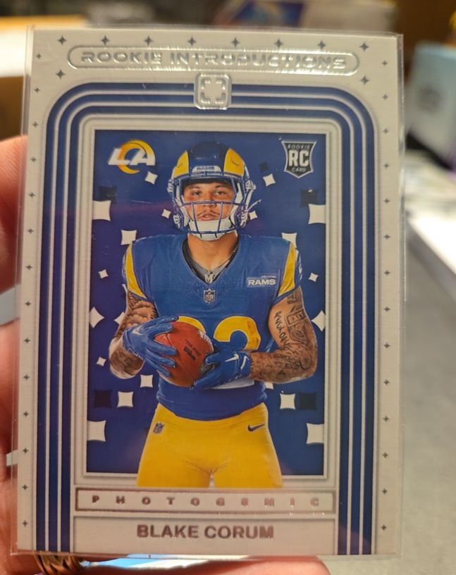 2024 Panini Photogenic Rookie Introductions #17 Blake Corum — front