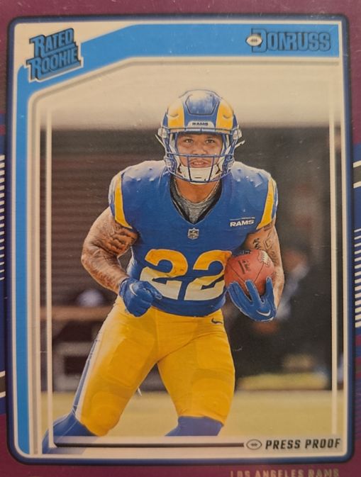 2024 Donruss #322 Blake Corum — front