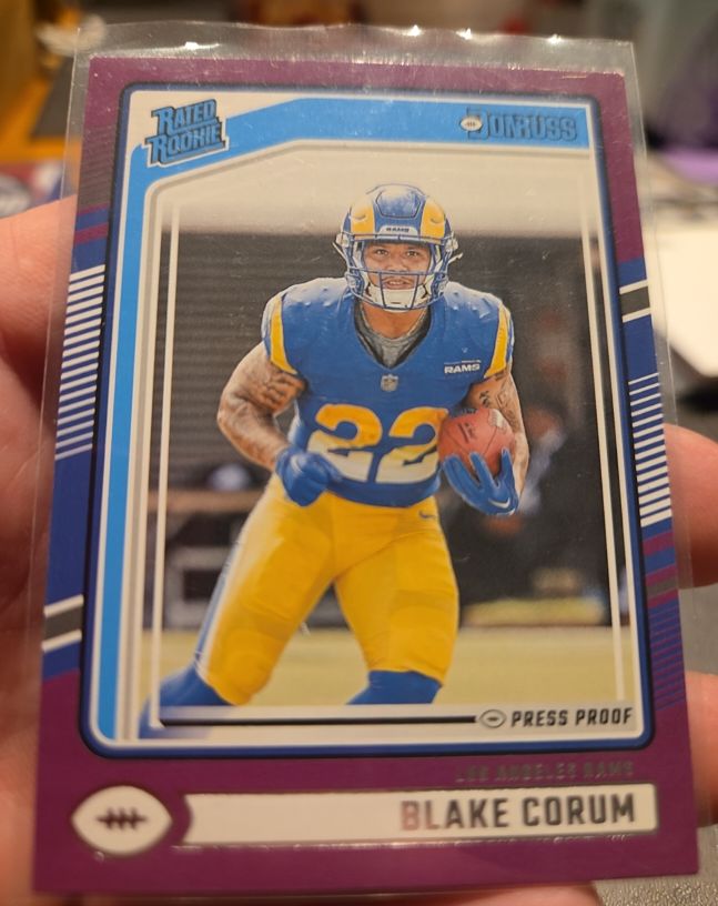 2024 Donruss #322 Blake Corum — front