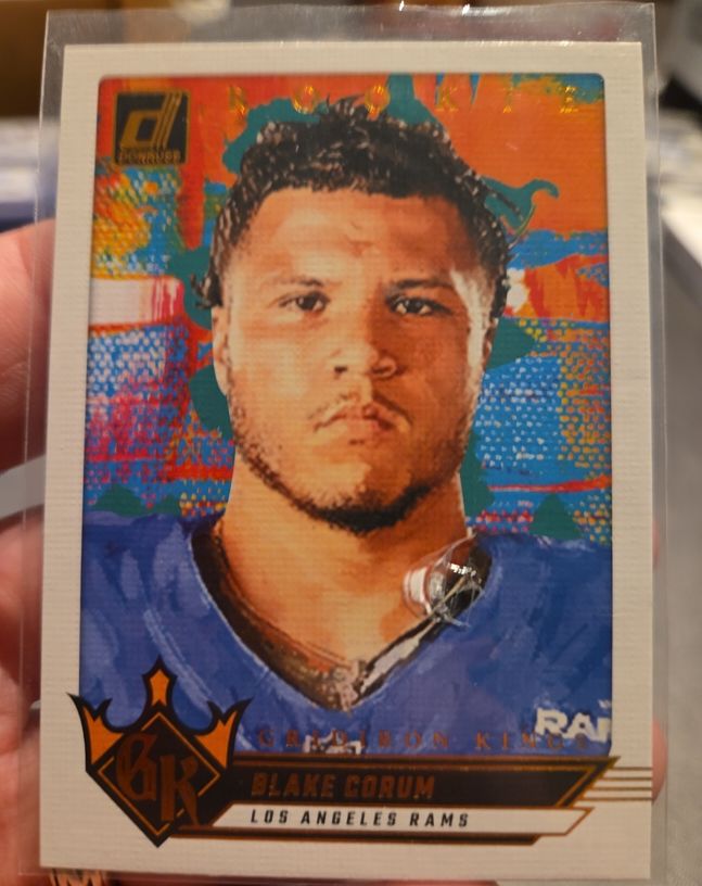 2024 Panini Donruss Rookie Gridiron Kings #17 Blake Corum — front