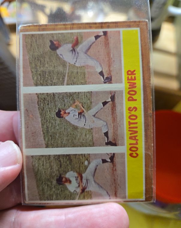 1962 Topps #314 Rocky Colavito — front