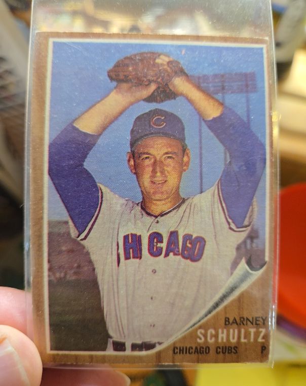 1962 Topps #89 Barney Schultz — front