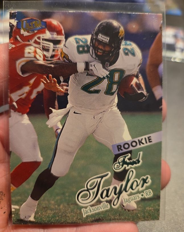 1998 Fleer Ultra #412 Fred Taylor — front