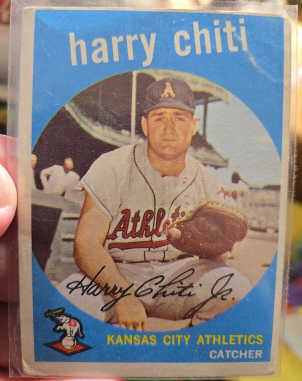 1959 Topps #79 Harry Chiti — front