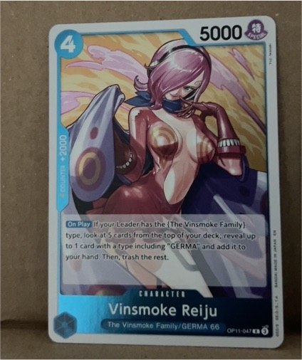 One Piece Card Game 2025 OP11-047 Vinsmoke Reiju — front
