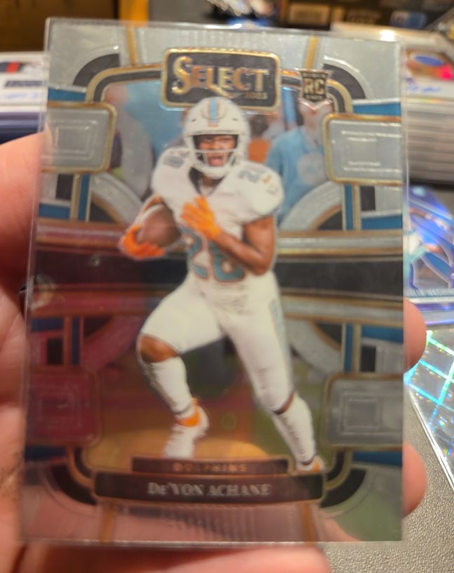 2023 Panini Select - Concourse #63 De'Von Achane (RC) — front