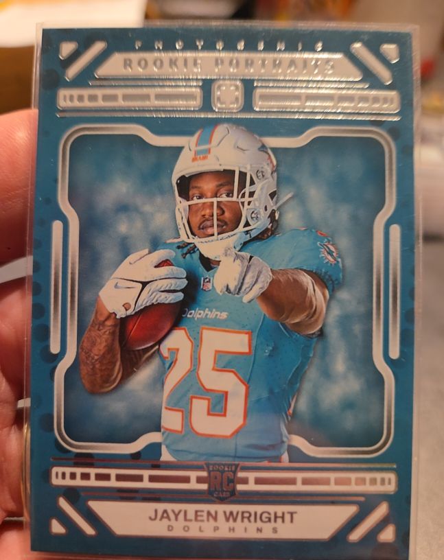 2024 Panini Photogenic #172 Jaylen Wright Rookie Portraits — front