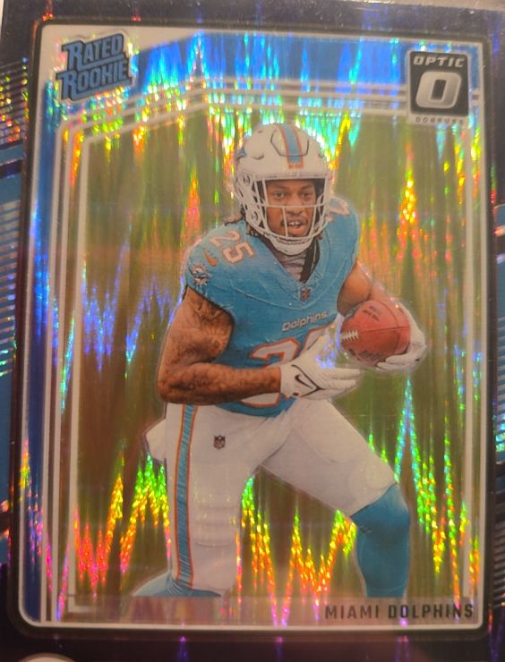 2024 Donruss Optic #249 Jaylen Wright — front