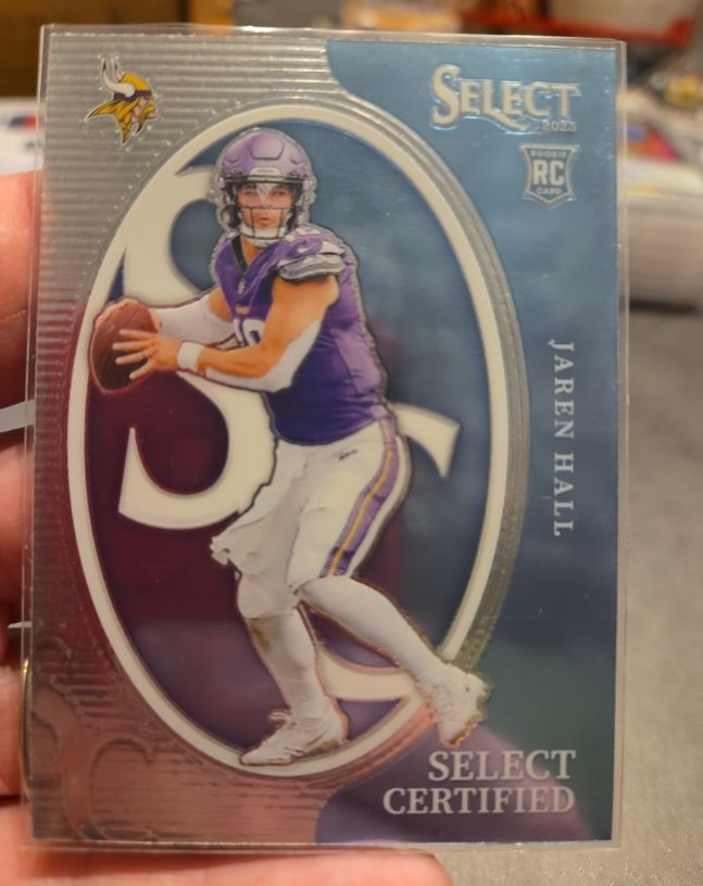 2023 Panini Select Certified #CRO-JHA Jaren Hall — front