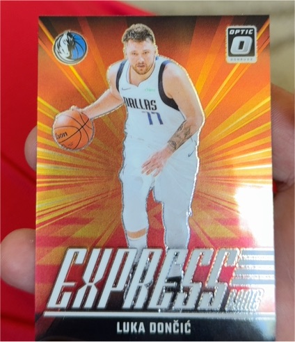 2024-25 Panini Donruss Optic Express Lane #6 Luka Dončić — front