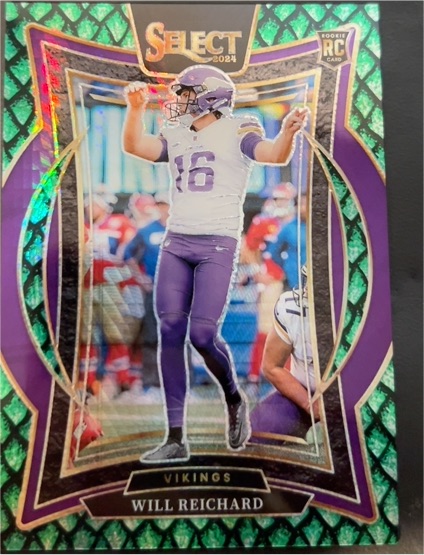 2024 Panini Select #21 Will Reichard — front