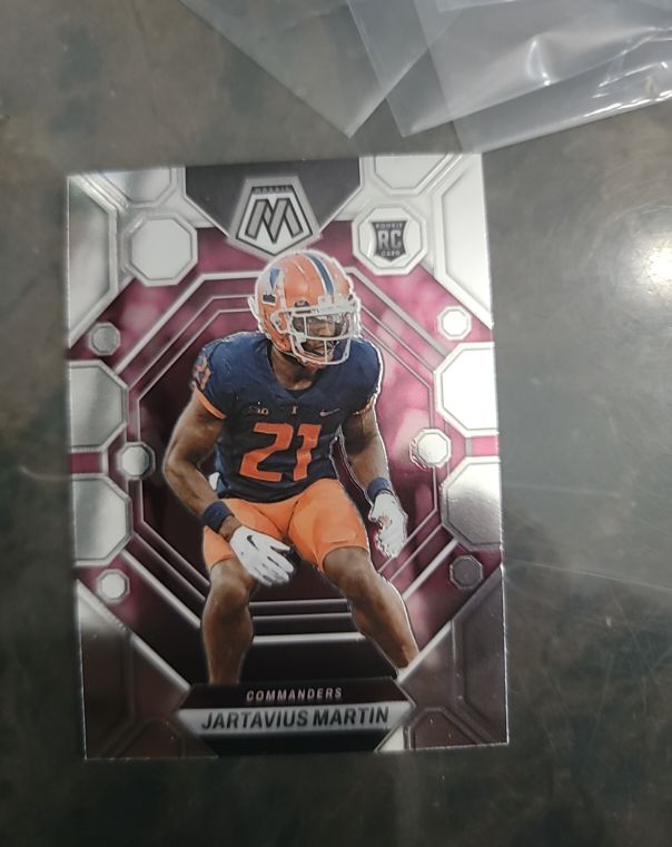 2023 Panini Mosaic #330 Jartavius Martin — front