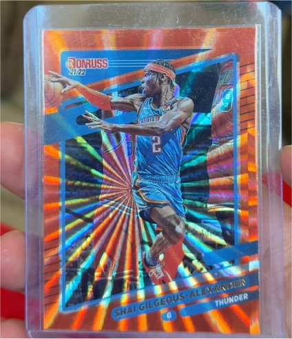 2021 Donruss #23 Shai Gilgeous-Alexander — front