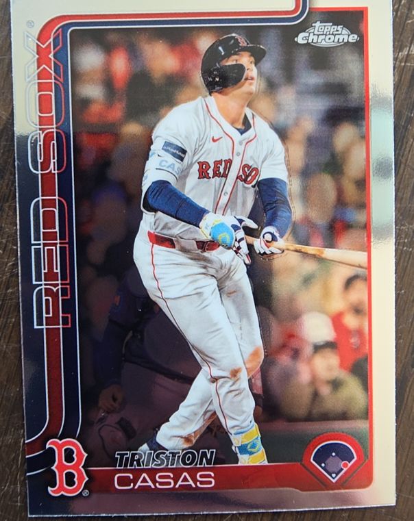 2025 Topps Chrome #192 Triston Casas — front