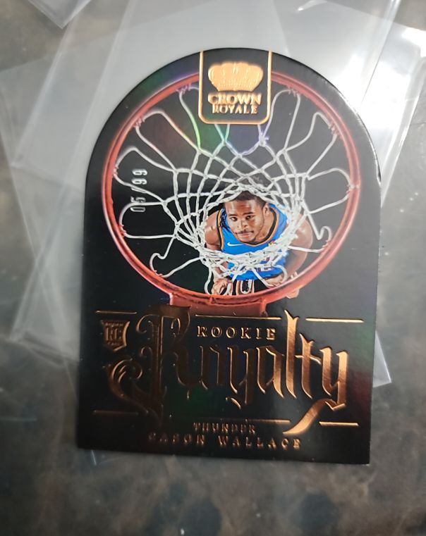 2023-24 Panini Crown Royale #3 Cason Wallace Rookie Royalty — front
