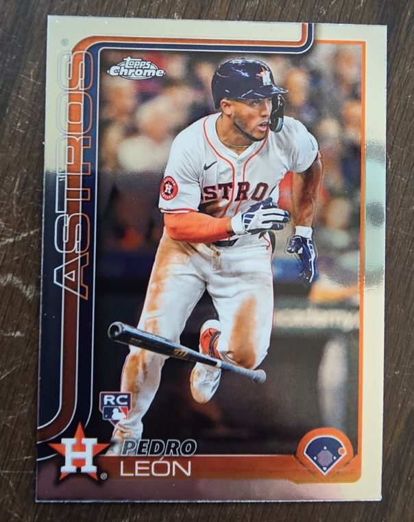 2025 Topps Chrome #30 Pedro Leon — front