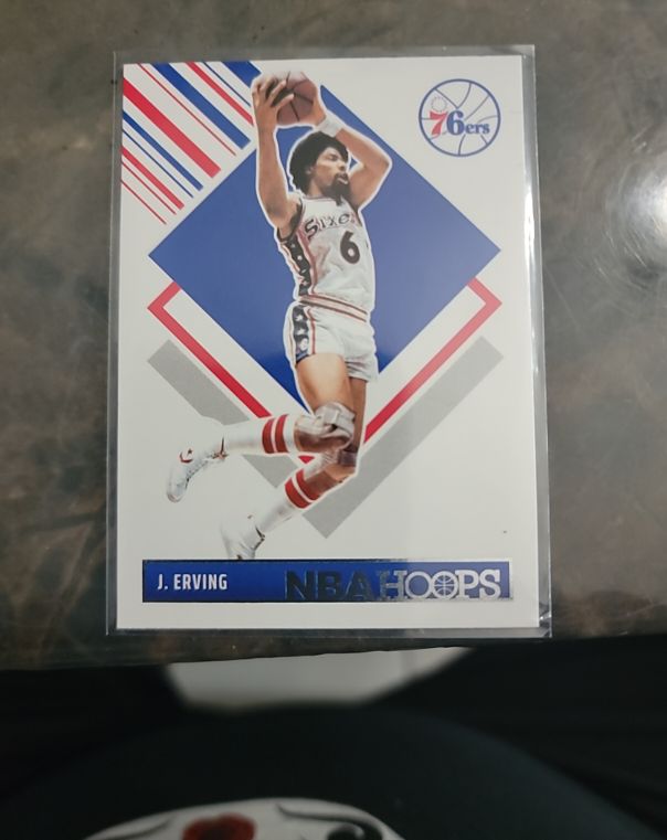 2024-25 Panini NBA Hoops Tribute #300 Julius Erving — front
