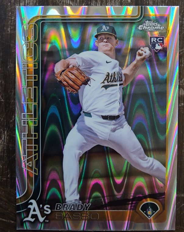 2025 Topps Chrome #205 Brady Basso — front