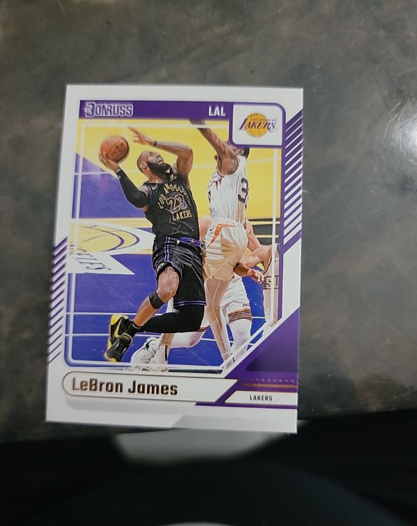 2024-25 Panini Donruss #19 LeBron James — front