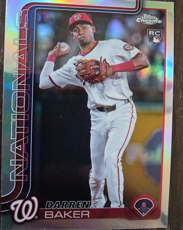 2025 Topps Chrome #231 Darren Baker — front