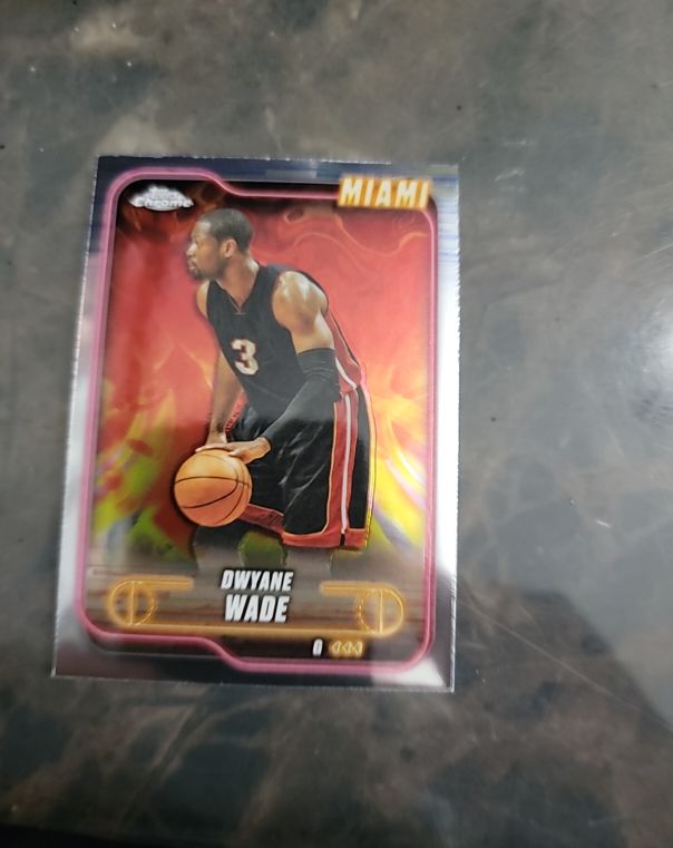 2024-25 Topps Chrome #13 Dwyane Wade Miami Heat — front