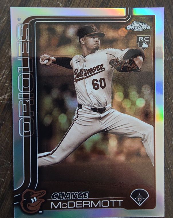 2025 Topps Chrome #32 Chayce McDermott — front