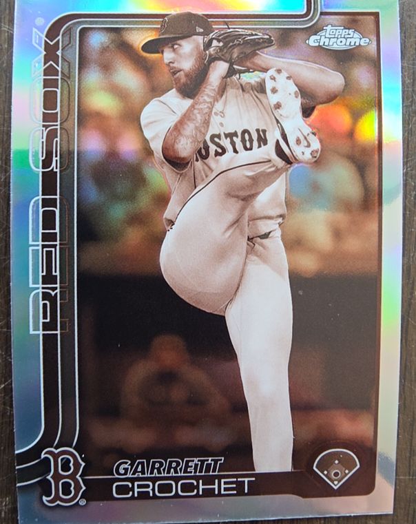 2025 Topps Chrome #264 Garrett Crochet — front