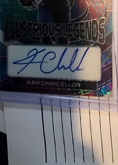 2023 Panini Spectra Illustrious Legends #IL-KC Kam Chancellor — front
