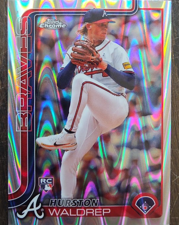 2025 Topps Chrome #90 Hurston Waldrep — front
