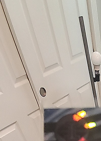 Lifestyle 32x76 LH Left Hinges Exterior Mobile Home 6 Panel Door — front