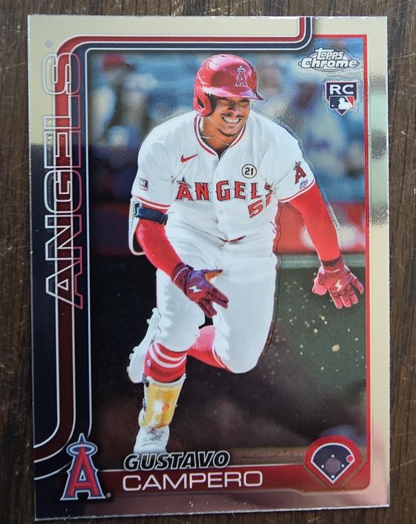 2025 Topps Chrome #63 Gustavo Campero — front