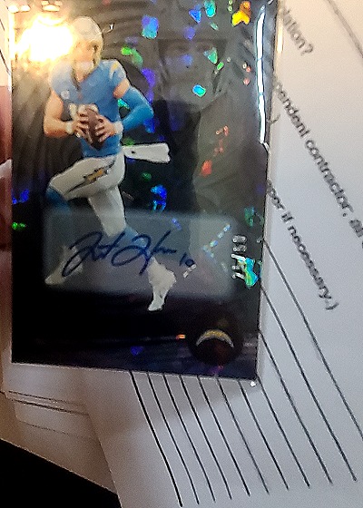 2021 Panini Prizm #6 Justin Herbert — front