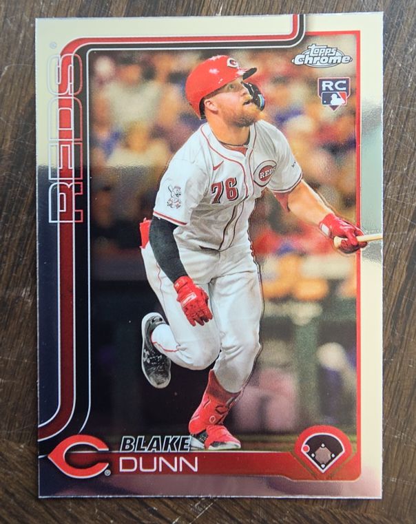 2025 Topps Chrome #161 Blake Dunn — front