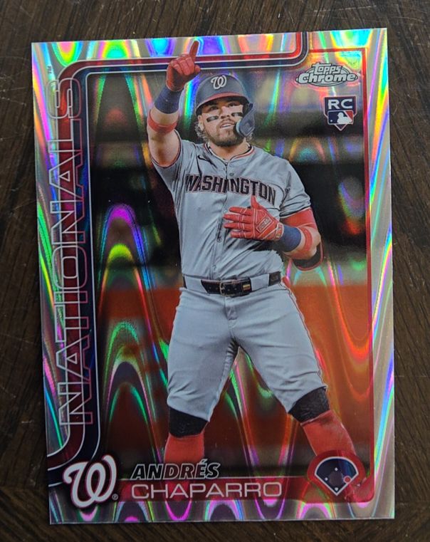 2025 Topps Chrome #167 Andrés Chaparro — front