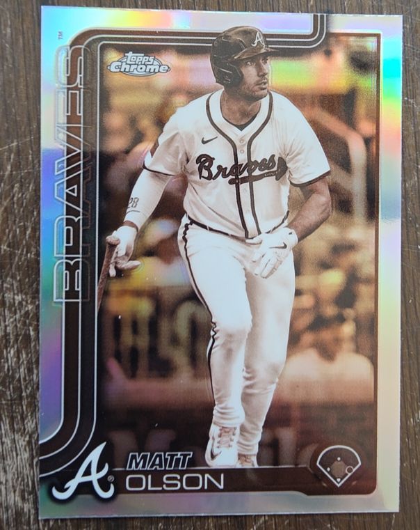 2025 Topps Chrome #145 Matt Olson — front