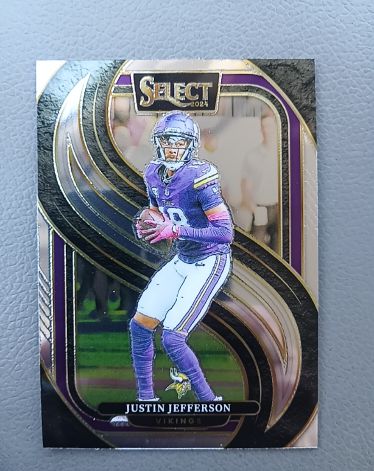 2024 Panini Select Premier Level #174 Justin Jefferson — front