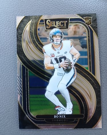 2024 Panini Select #117 Bo Nix — front