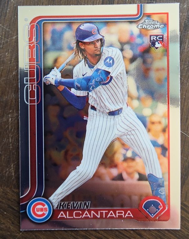 2025 Topps Chrome #173 Kevin Alcantara — front