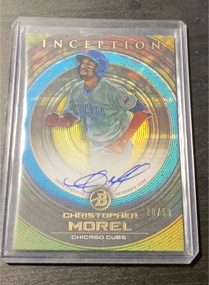 2022 Bowman Inception #PA-CML Christopher Morel — front