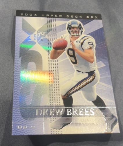 2004 Upper Deck SPx #80 Drew Brees — front