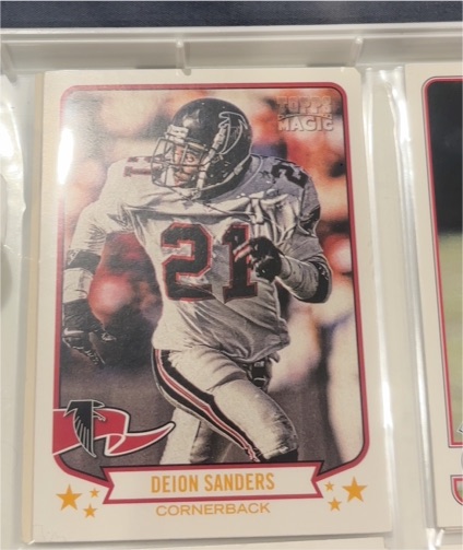 2013 Topps Magic #30 Deion Sanders — front