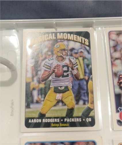 2012 Topps Magic #MM-AR Aaron Rodgers Magical Moments — front