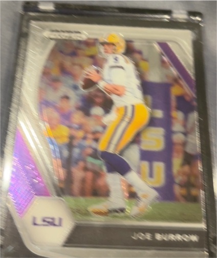 2021 Panini Prizm Draft Picks #3 Joe Burrow LSU Tigers — front
