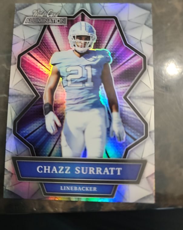 2021 Wild Card Alumination #ABC-57 Chazz Surratt — front
