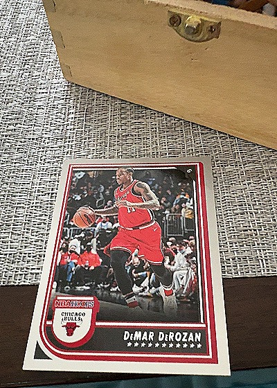 2023-24 Panini Hoops Basketball #6 DeMar DeRozan — front