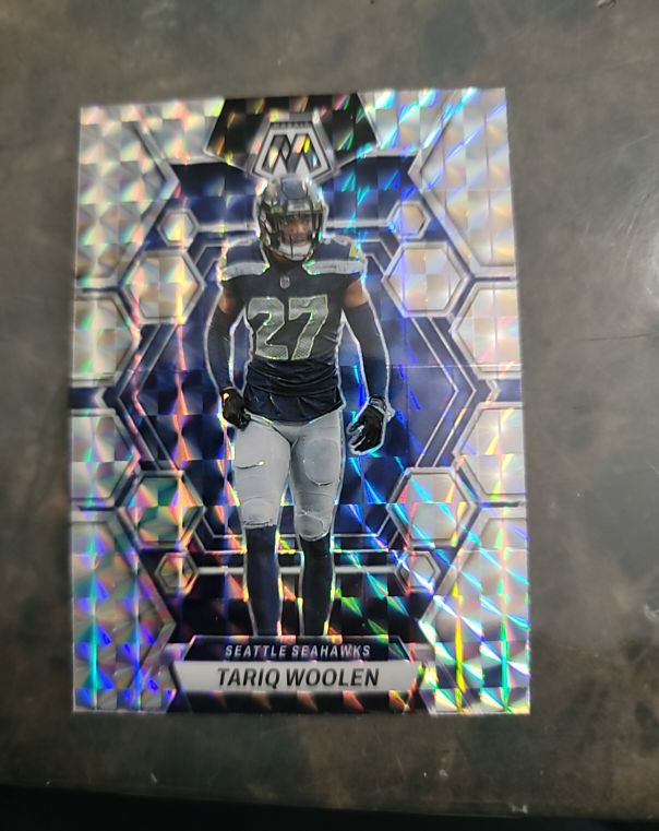2023 Panini Mosaic Football #223 Tariq Woolen — front