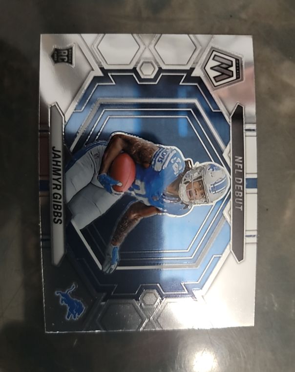 2023 Panini Mosaic NFL Debut #ND-10 Jahmyr Gibbs — front