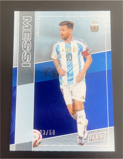2025 Panini National Silver Pack #45 Lionel Messi — front