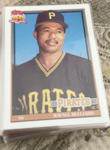 1991 Topps #487 Rafael Belliard — front