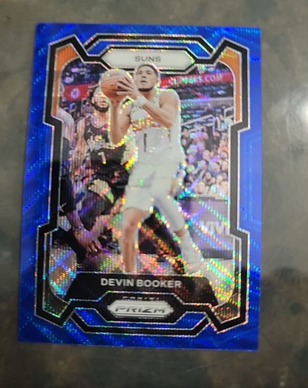 2023-24 Panini Prizm #58 Devin Booker — front